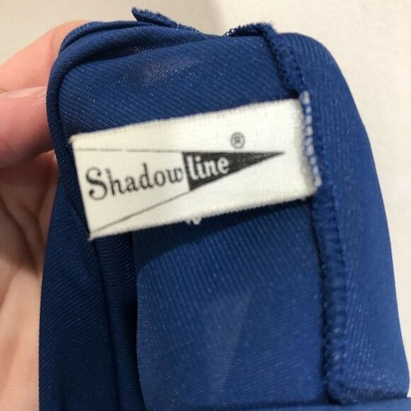 Vintage Shadowline Lace Trim Top‎ Size Medium - Picture 4 of 6